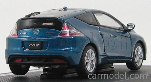 Ebbro 1/43 scale die-cast Modelo de coche Honda CR-Z Azul 44392 rara!! ! 