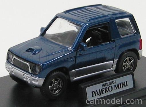 MTECH MM02B Scale 1/43 | MITSUBISHI PAJERO MINI BLUE MET