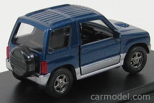 MTECH MM02B Scale 1/43 | MITSUBISHI PAJERO MINI BLUE MET