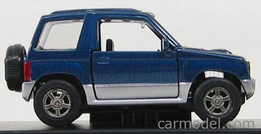 MTECH MM02B Scale 1/43 | MITSUBISHI PAJERO MINI BLUE MET