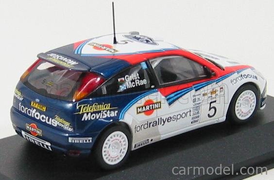 MINICHAMPS 433028905CC Scale 1/43 | FORD ENGLAND FOCUS RS MARTINI N 5 ...