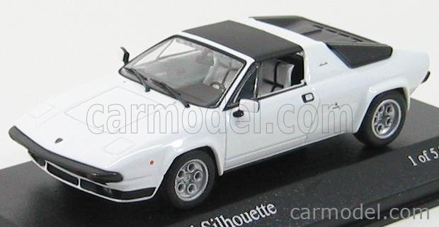 MINICHAMPS 433103620CC Scale 1/43 | LAMBORGHINI SILHOUETTE COUPE 1976 WHITE