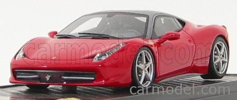 BBR Ferrari 458 Italia Safety Car Rosso Corsa 322 Bayet 03500