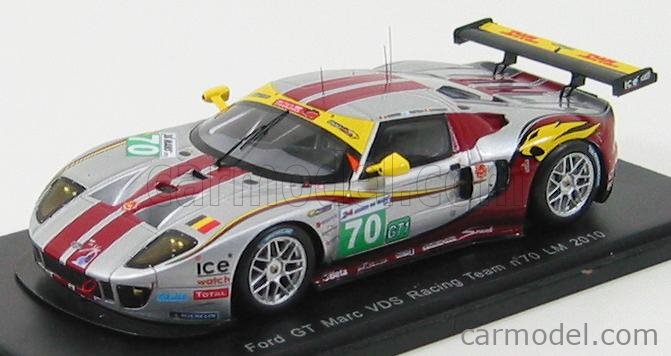 送料350円～ spark 1/43 Ford GT Marc VDS Racing Team Le Mans 2010