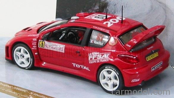Miniature Vitesse 1/43 - Peugeot 206 WRC Présentation N°99, état Très Bon