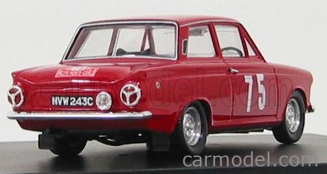 TROFEU, FORD LOTUS Cortina #29 Rallye Monte Carlo 1966 B.LJUNGFELDT / B