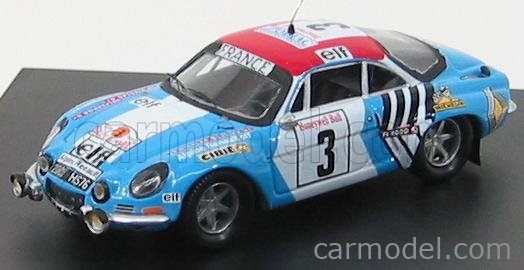 Trofèu RENAULT alpine A 110 1st Marocco Rallye 1974 #3