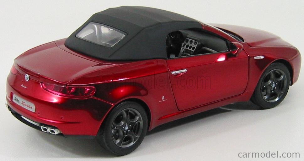 NOREV 187902 Scale 1/18 | ALFA ROMEO SPIDER 2006 RED MET