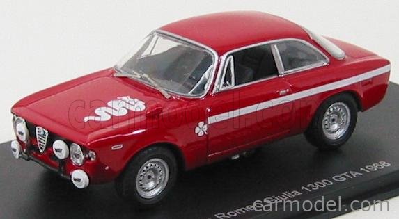 M4 Alfa Romeo Giulia 1300 GTA ミニカー M4 M47053/2 Scala 1/43 | ALFA ROMEO GIULIA 1300 GTA 1968 RED