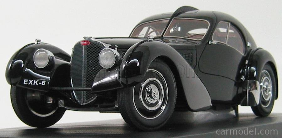 NEO SCALE MODELS NEO18066 Scale 1/18 | BUGATTI T57SC ATLANTIC 1938 BLACK