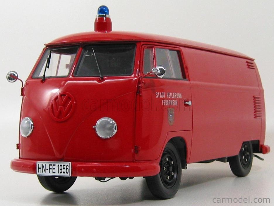 【国産在庫】サンスター 1/12 1956 VW Fire Engine Kastenwagen 5081# T15 サンスター