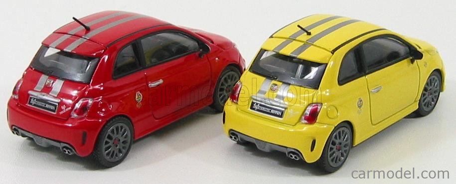 MOTORAMA CA9739-2 Escala 1/43 | FIAT SET X2 NUOVA 500 ABARTH 695