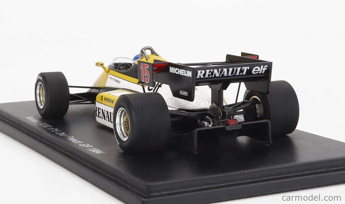 Spark Renault RE50 1984 フランスGP #16 ミニカー Spark Renault RE50 1984 フランスGP #16 ミニカー Spark