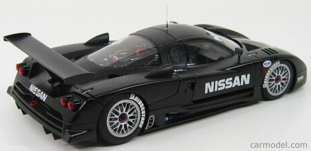 AUTOart 89778 NISSAN R390 GT1 1997 TEST CAR 1/18 DIECAST MODEL CAR BLACK 