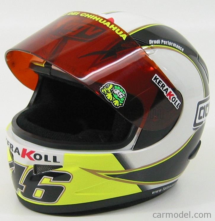 MINICHAMPS 327060046 Skala 1/2 AGV Helmet Valentino Rossi Moto Gp 2006 