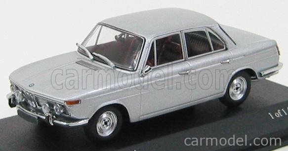 MINICHAMPS 400025100 Scale 1/43 | BMW 1800 TISA BERLINA 1965 SILVER