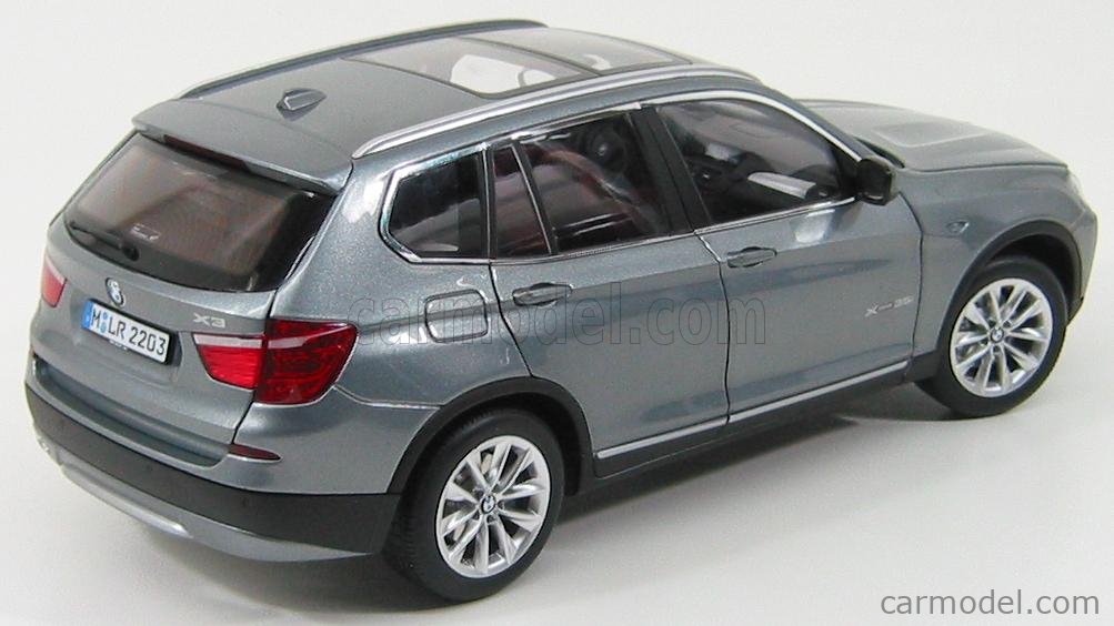 1/18 Dealer Edition BMW X3 2nd Generation F25 (2011–2017) (Grey) Diecast  Car Model 