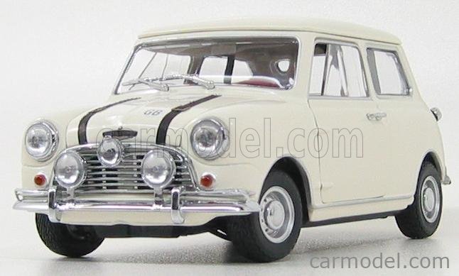 KYOSHO 08106W Scale 1/18 | AUSTIN MINI COOPER S MKI 1969 WHITE