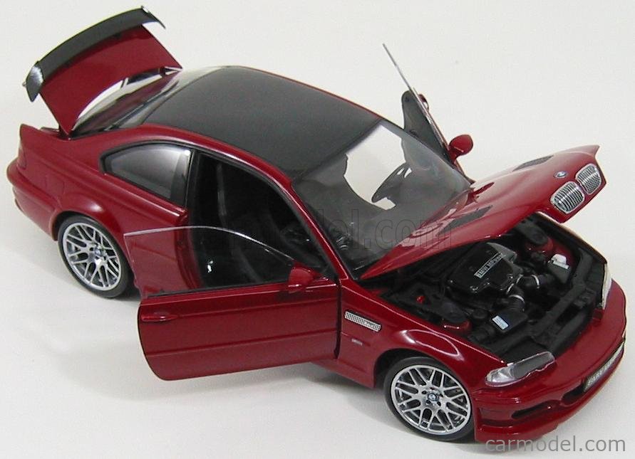 KYOSHO 08507R Scale 1/18 | BMW 3-SERIES M3 GTR (E46) RED