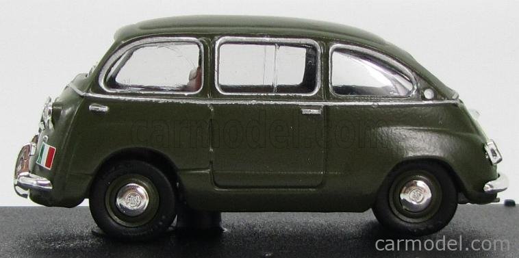 Miniature 1/43 Fiat 600 Multipla Pompier Giocher - État Neuf, Boîte D'origine