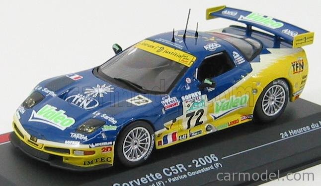 EDICOLA AX015 Scale 1/43 | CHEVROLET CORVETTE C5-R N 72 7th 24h LE MANS ...