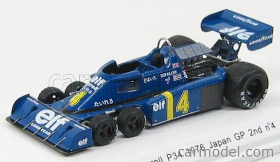 TYRRELL - F1 P34 FORD ELF N 4 2nd JAPAN GP 1976 P.DEPAILLER