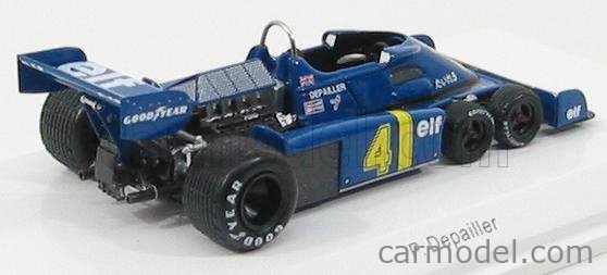 Miniatura Fórmula 1 Tyrrell Ford P34-2 - #4 - P. Depailler - Suécia GP