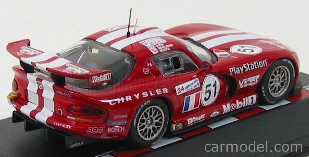 EDICOLA AX027 Scale 1/43 | CHRYSLER VIPER GTS-R N 51 7th 24h LE