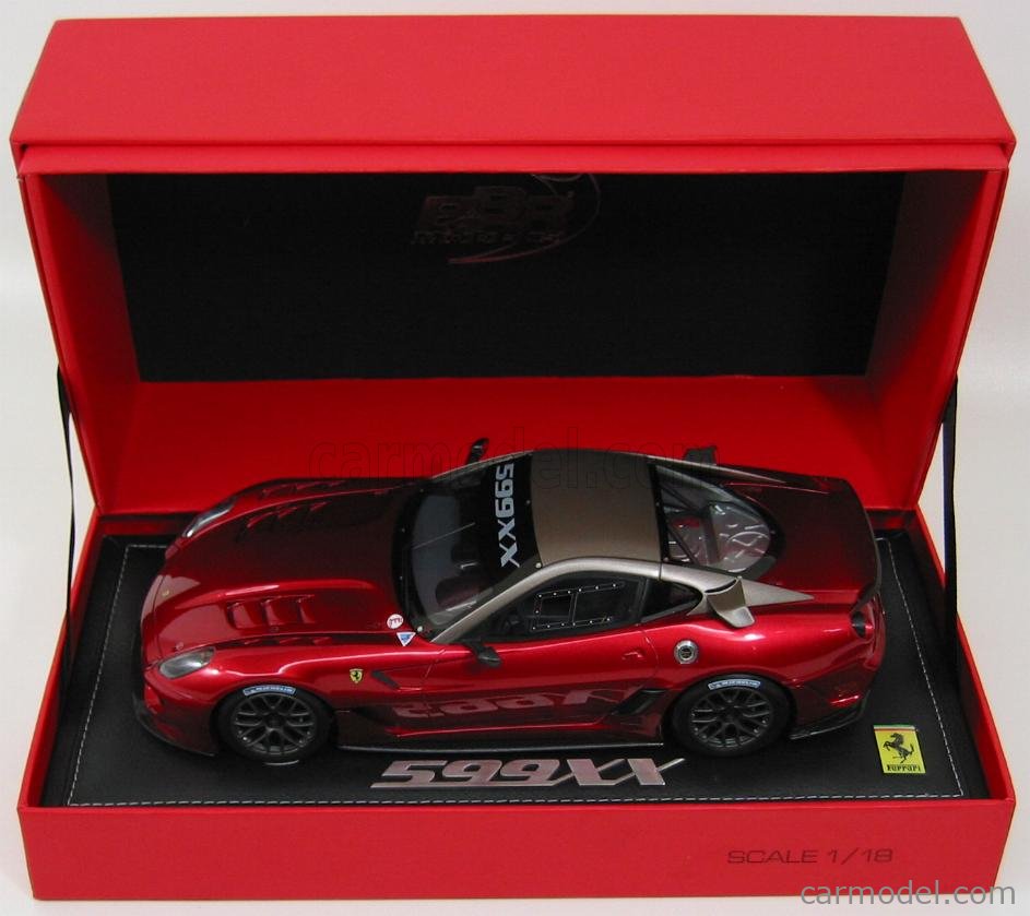 BBR-MODELS P1815 Scale 1/18 | FERRARI 599XX RACE VERSION 2009 F 1