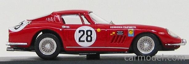 Miniature 1/43 Ferrari 275 GTB4 - Le Mans 1967 N°28 - Best - État Neuf
