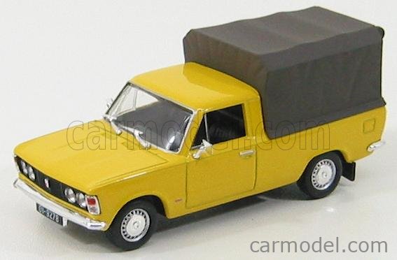 Miniature Altaya 1/43 Fiat 125P Warsaw Taxi - Jaune - Diecast