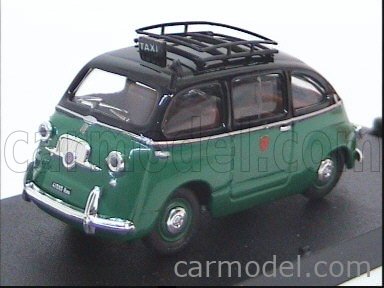 Voiture Miniature 1/43 Fiat 600 Multipla Pompier - Giocher, Boîte D'origine - État Neuf