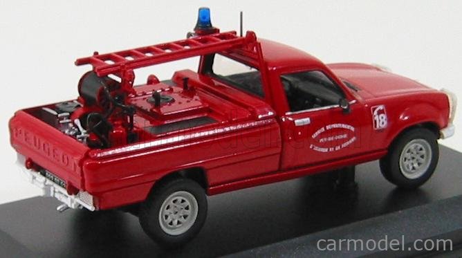 Norev 1/43 Peugeot 504 Pick Up Dangel Pompiers CCF Forestiers 1979 - Occasion