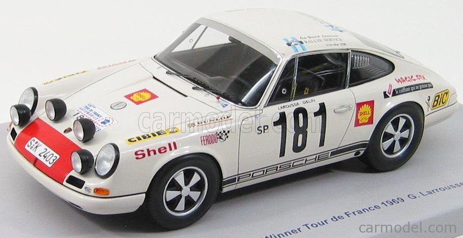 SPARK-MODEL 18S024 Масштаб 1/18 | PORSCHE 911 R 1967 WHITE