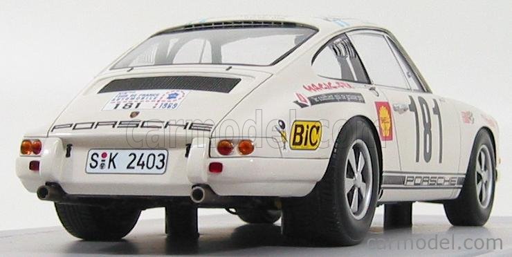 Spark 1/18 Porsche 911R 1969年ツールドフランス優勝車 全ての