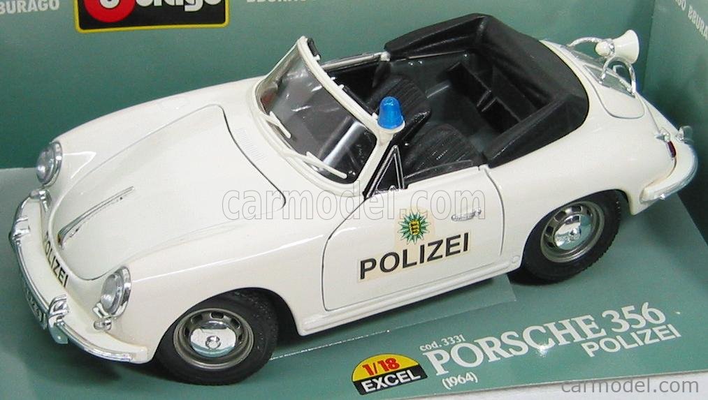 PORSCHE - 356B CABRIOLET 1964 POLIZEI