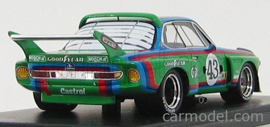 Spark 1/43 BMW 3.0 CSL #135 Schnitzer DRM Nurburgring 1975 Krebs - RS1510