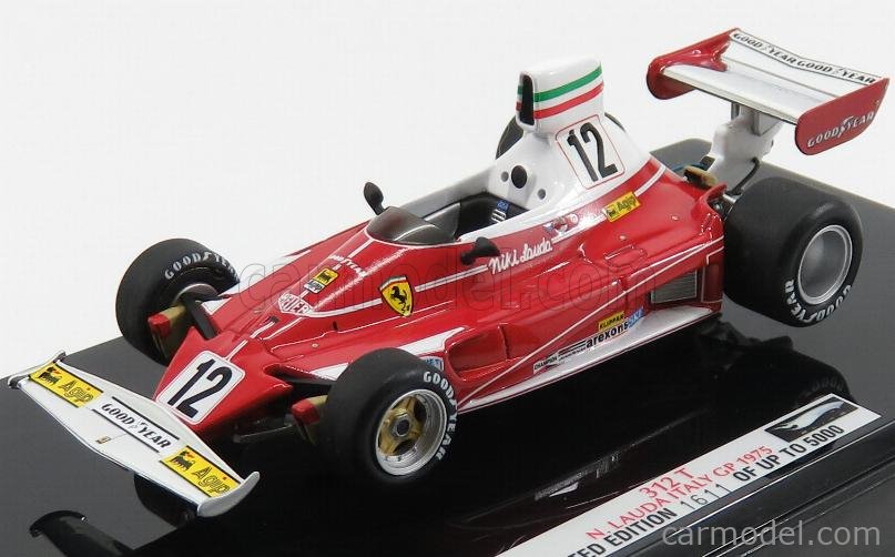 La Storia Hot Wheels Formel1 Ferrari 312T GP Monaco 1975 Niki Lauda 1:43 *OVP* 