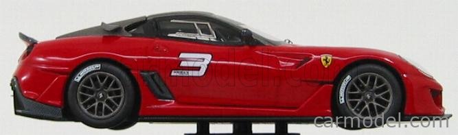 MATTEL HOT WHEELS T6263 Scale 1/43 | FERRARI 599XX 2009 RED