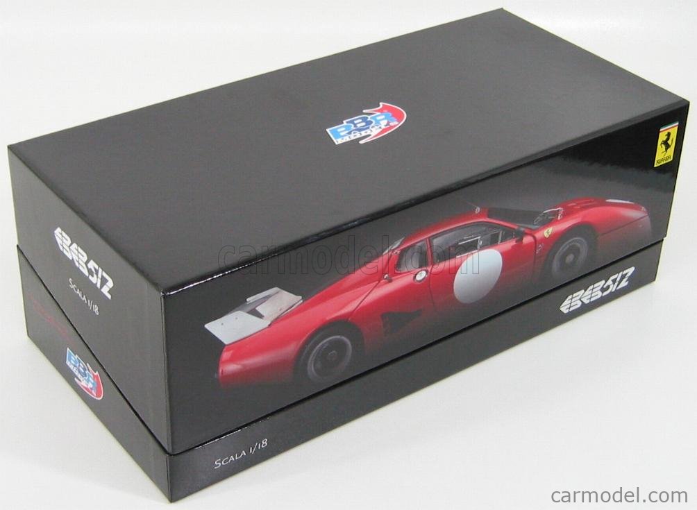 BBR-MODELS HE180021CH Scale 1/18 | FERRARI 512BB N 0 LM PRESS 1979