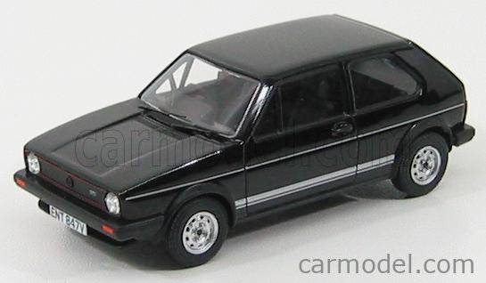 VANGUARDS VA12000 Scale 1/43 | VOLKSWAGEN GOLF GTI MKI SERIES I 1976 BLACK