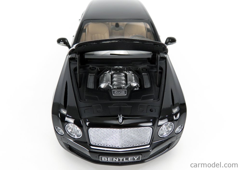 Miniature Minichamps 1/18 Bentley Mulsanne 2010 Noire - LE1026, état Comme Neuf