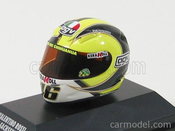 MINICHAMPS 397060086 Scale 1/8 | AGV CASCO - HELMET GP SACHSENRING 2006 ...