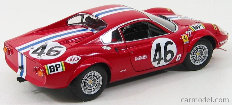 MATTEL HOT WHEELS T6258 Scale 1/18 | FERRARI DINO 246 GT