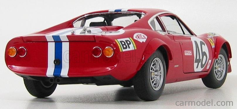 MATTEL HOT WHEELS T6258 Scale 1/18 | FERRARI DINO 246 GT