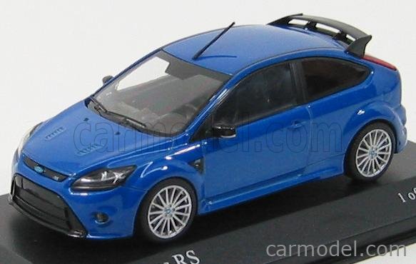 MINICHAMPS 400088101 Scale 1/43 | FORD ENGLAND FOCUS RS 2009 BLUE MET