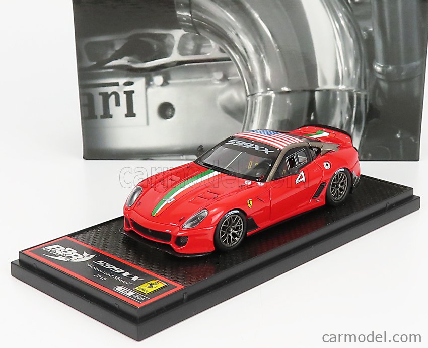 BBR-MODELS BBRC42A Scale 1/43 | FERRARI 599XX N 4 HOMESTEAD