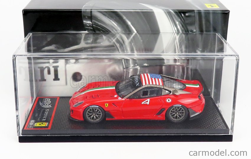BBR-MODELS BBRC42A Scale 1/43 | FERRARI 599XX N 4 HOMESTEAD MIAMI