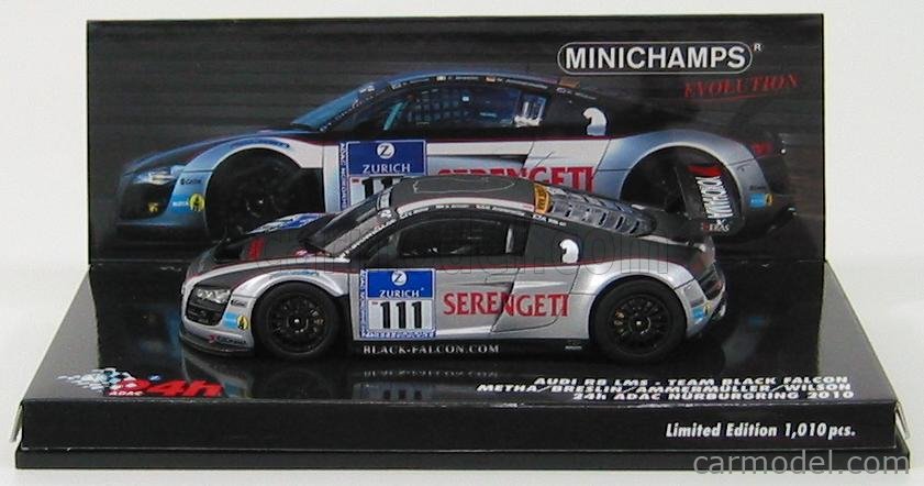 MINICHAMPS 437101911 Scale 1/43 | AUDI R8 LMS N 111 24h ADAC