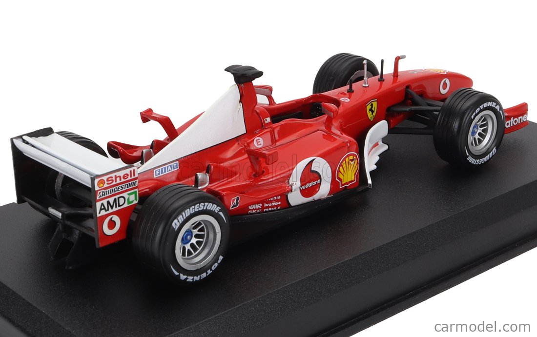 FERRARI F2002 2002 M. SCHUMACHER F1 FORMULE 1 N°1 Rouge Au 1/43 Sous Blister EUR 10,00 - IT - Foto 7